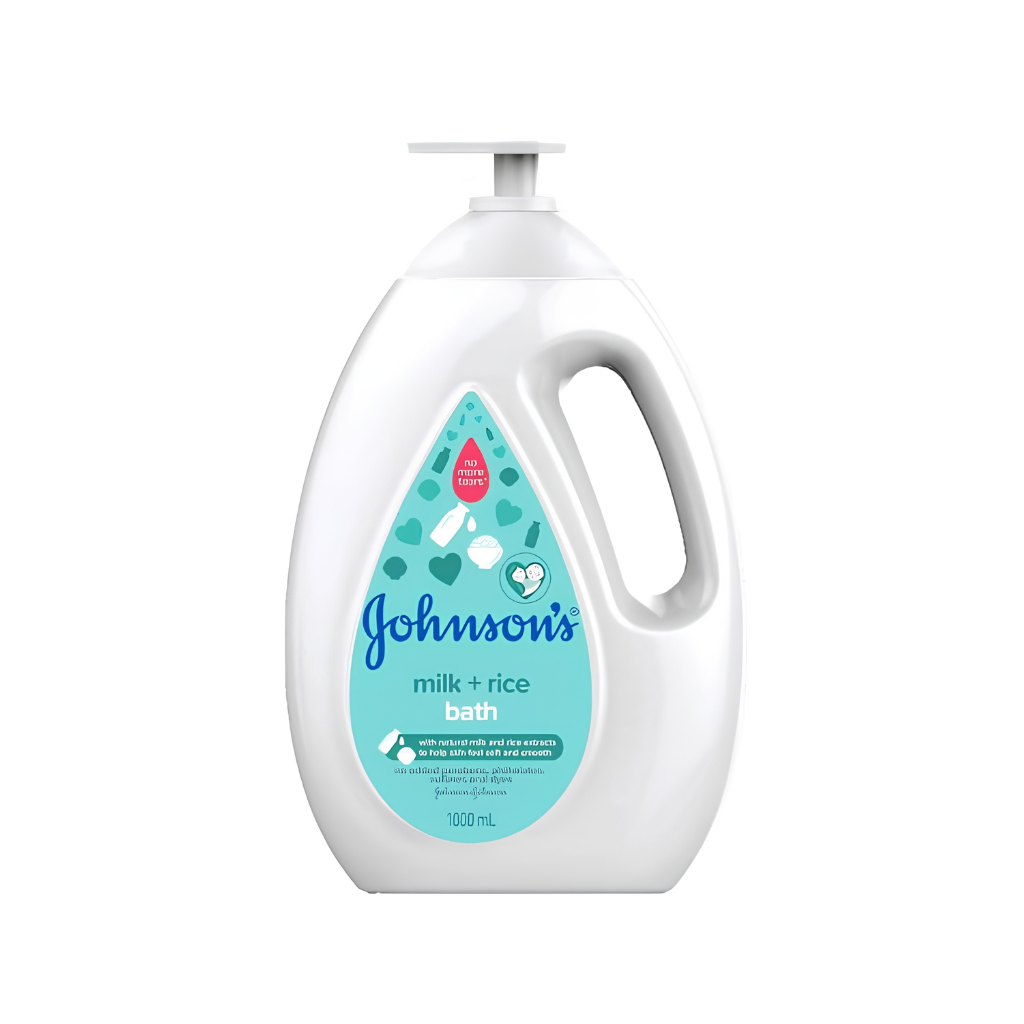 Sữa tắm chứa sữa và gạo cho bé Johnson Baby