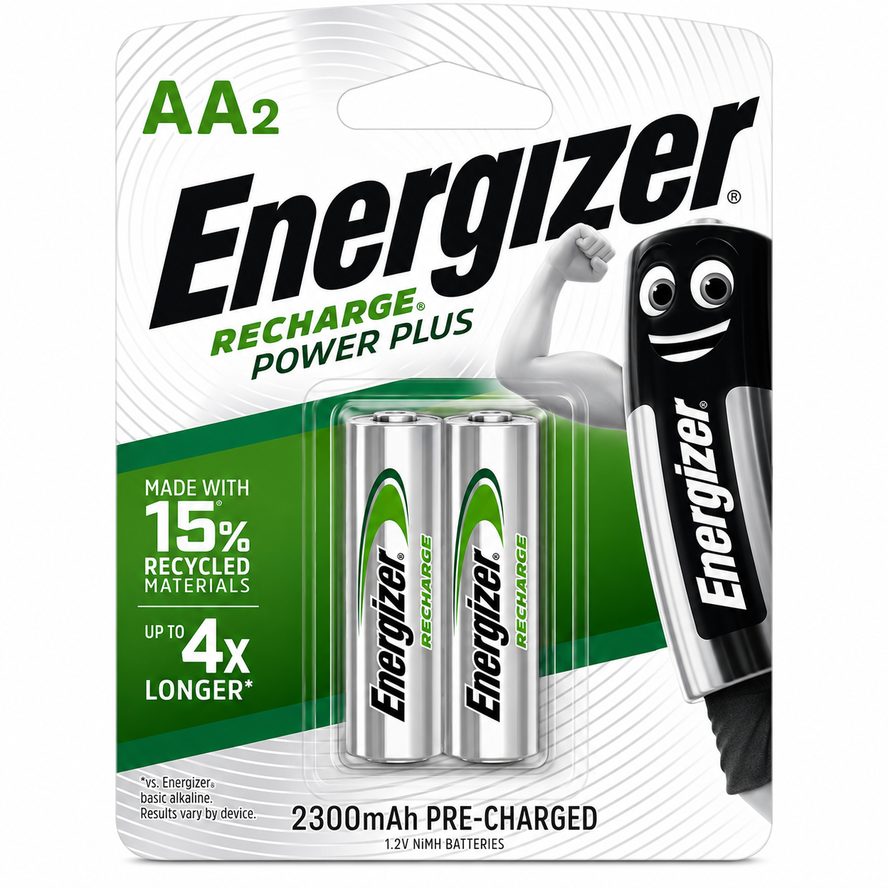 Pin Sạc Energizer 2000mAh AA