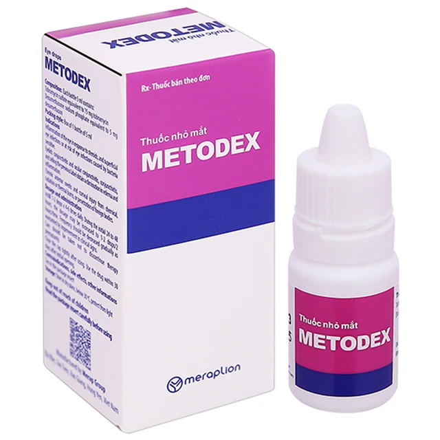 Thuốc nhỏ mắt Metodex Merap (Chai 5ml)