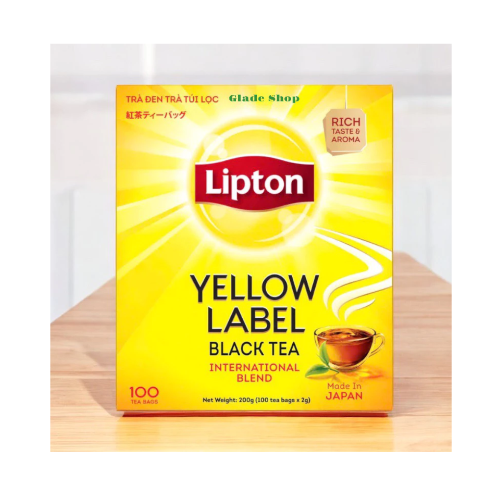 Trà Lipton Túi Lọc Nhãn Vàng 100 gói 2g