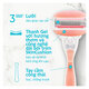 Dao Cạo Nữ Gillette Venus Hoa Trà Trắng (1 Cán + 2 Lưỡi)