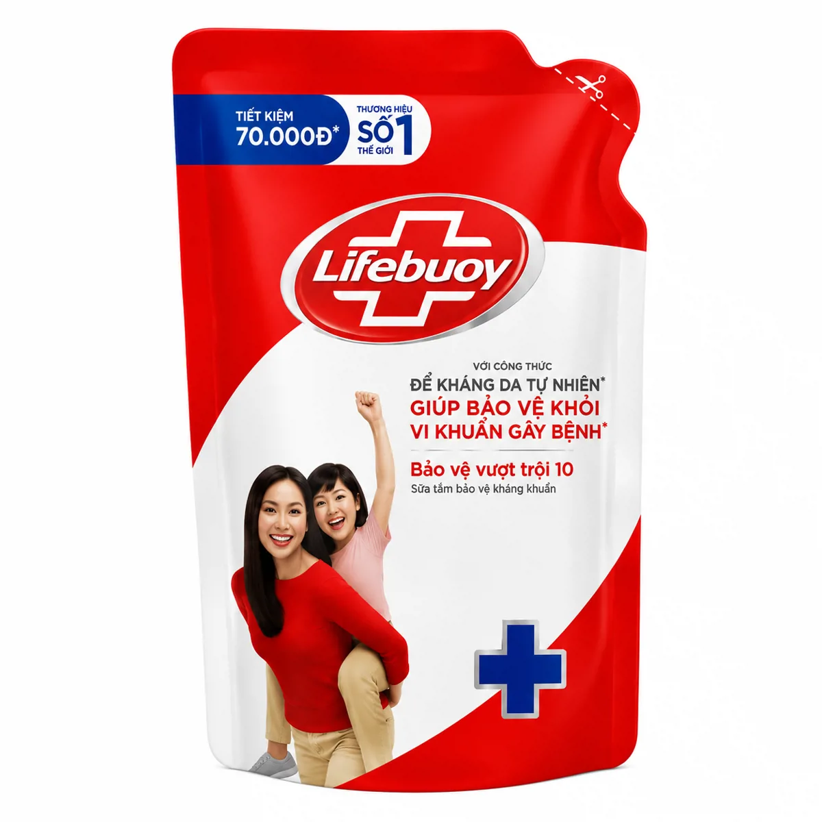 Sữa Tắm Lifebuoy Bảo Vệ Vượt Trội Túi 800G
