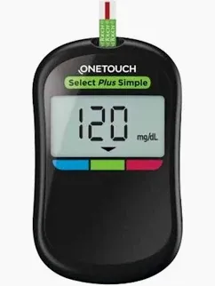 Máy Đo Đường Huyết Onetouch Select Plus Simple MG/dL