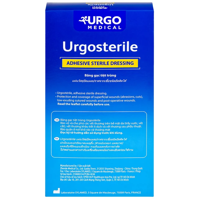  Băng Gạc Tiệt Trùng (Urgosterile 20cm x 10cm) 
