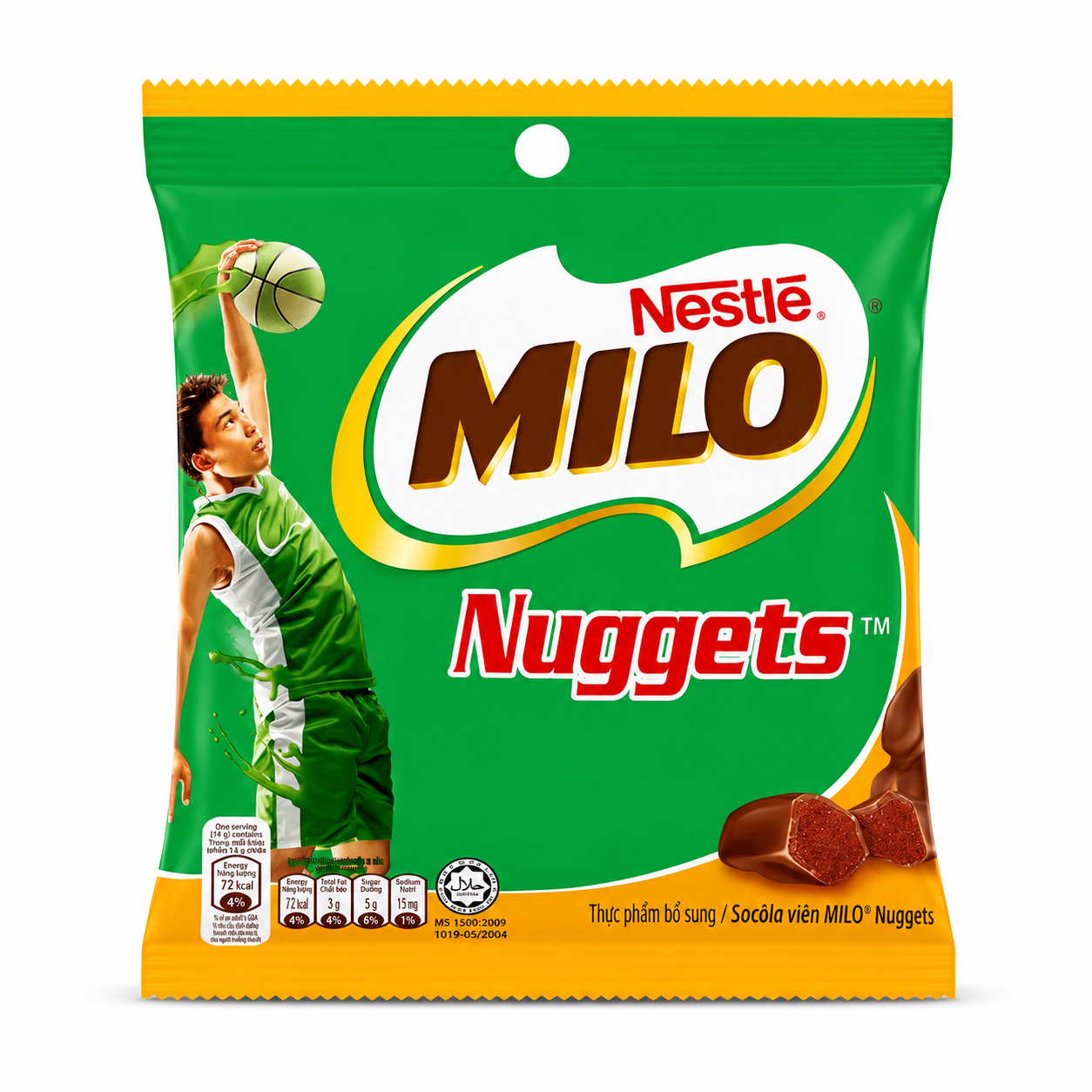 Socola Viên Nestlé Milo Nuggets (Hộp 60g)
