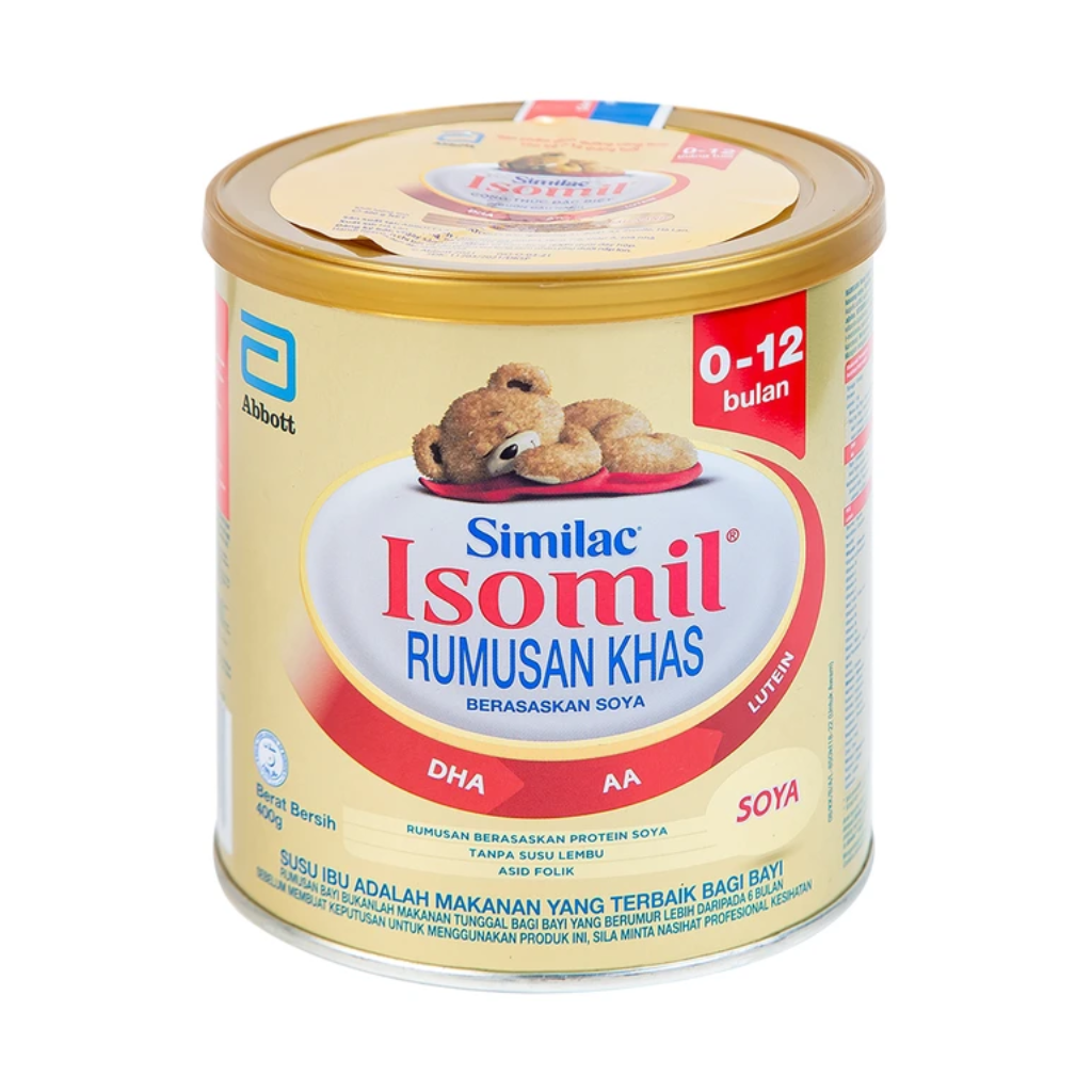 Sữa Bổ Sung Dinh Dưỡng Cho Trẻ 0 - 12 Tháng Similac Isomil Plus (Hộp 400g)