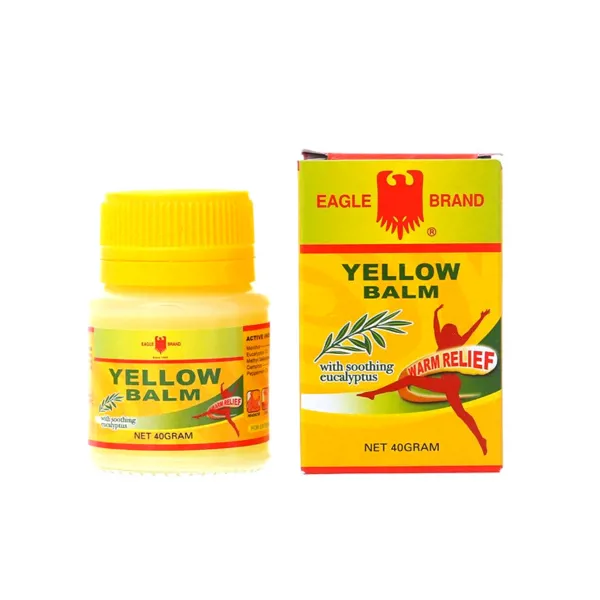 Dầu Cù Là Vàng Eagle Brand Yellow Balm 40g