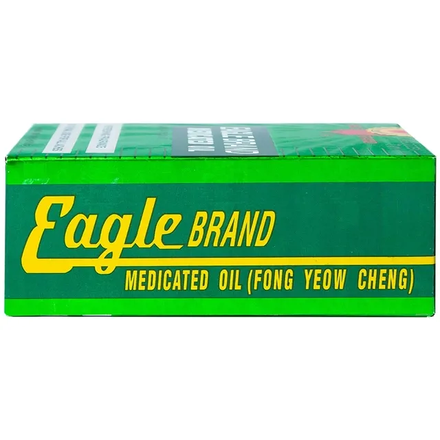 Dầu gió xanh Con Ó Eagle Brand Medicated Oil giảm nhức đầu, cảm cúm, đau lưng, viêm khớp