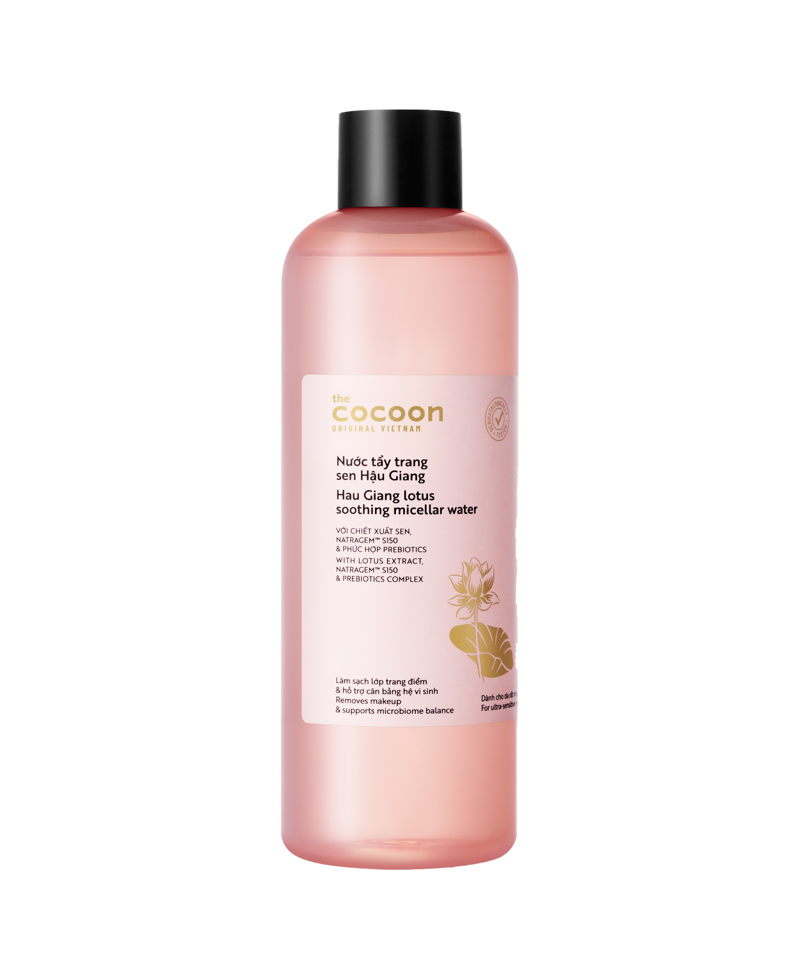 Nước Tẩy Trang Sen Hậu Giang Cocoon 500ml