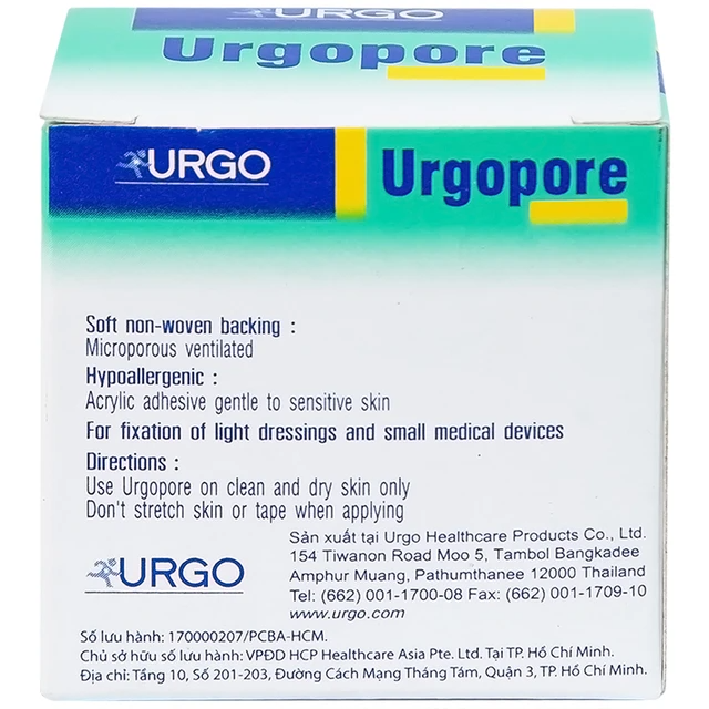  Băng Keo Giấy (Urgopore 2.5cm x 5m)