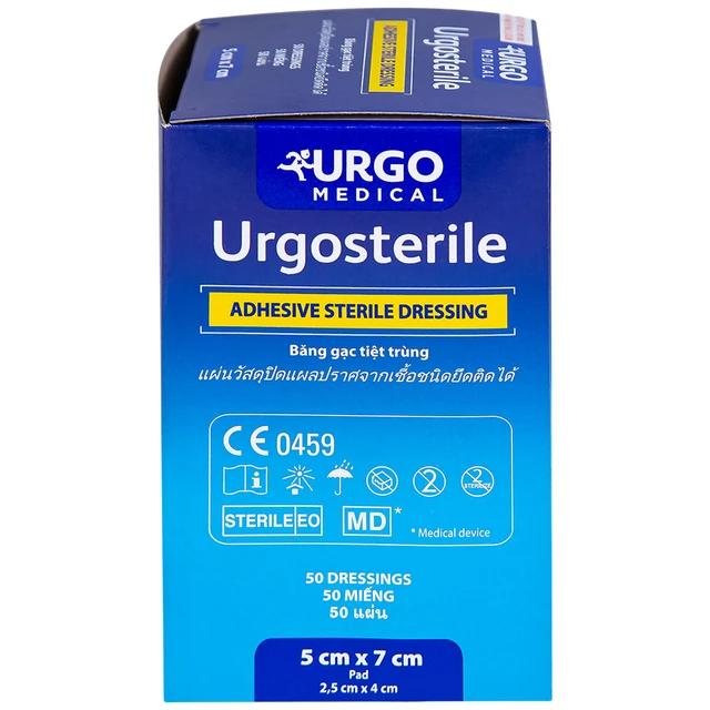 Băng Gạc Tiệt Trùng (Urgosterile 5cm x 7cm)