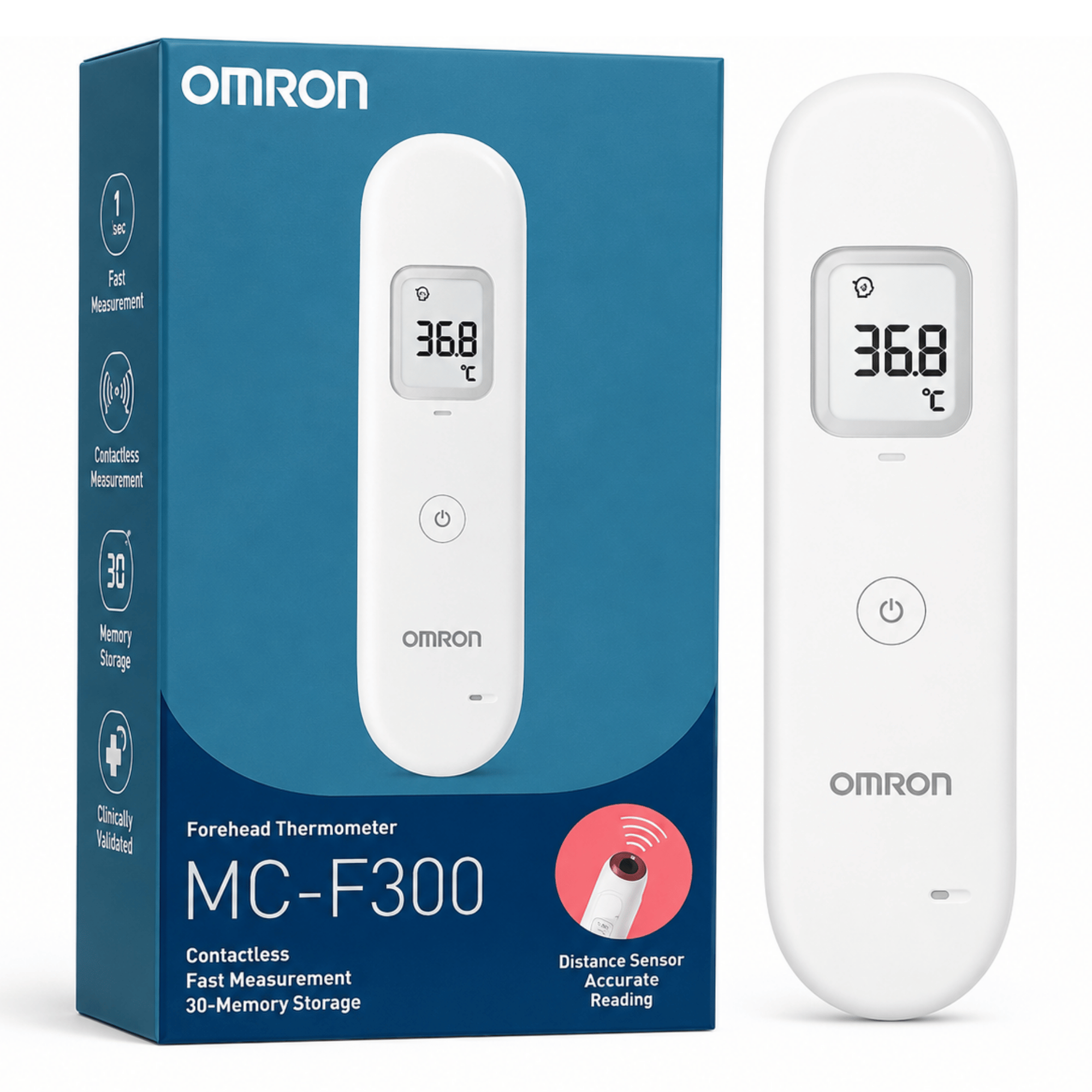 Nhiệt Kế Điện Tử Đo Trán MC F300