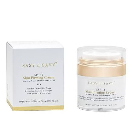 Kem Dưỡng Săn Chắc Da Chống Nắng Spf 15 Sasy N Savy ( Lọ 50ml)