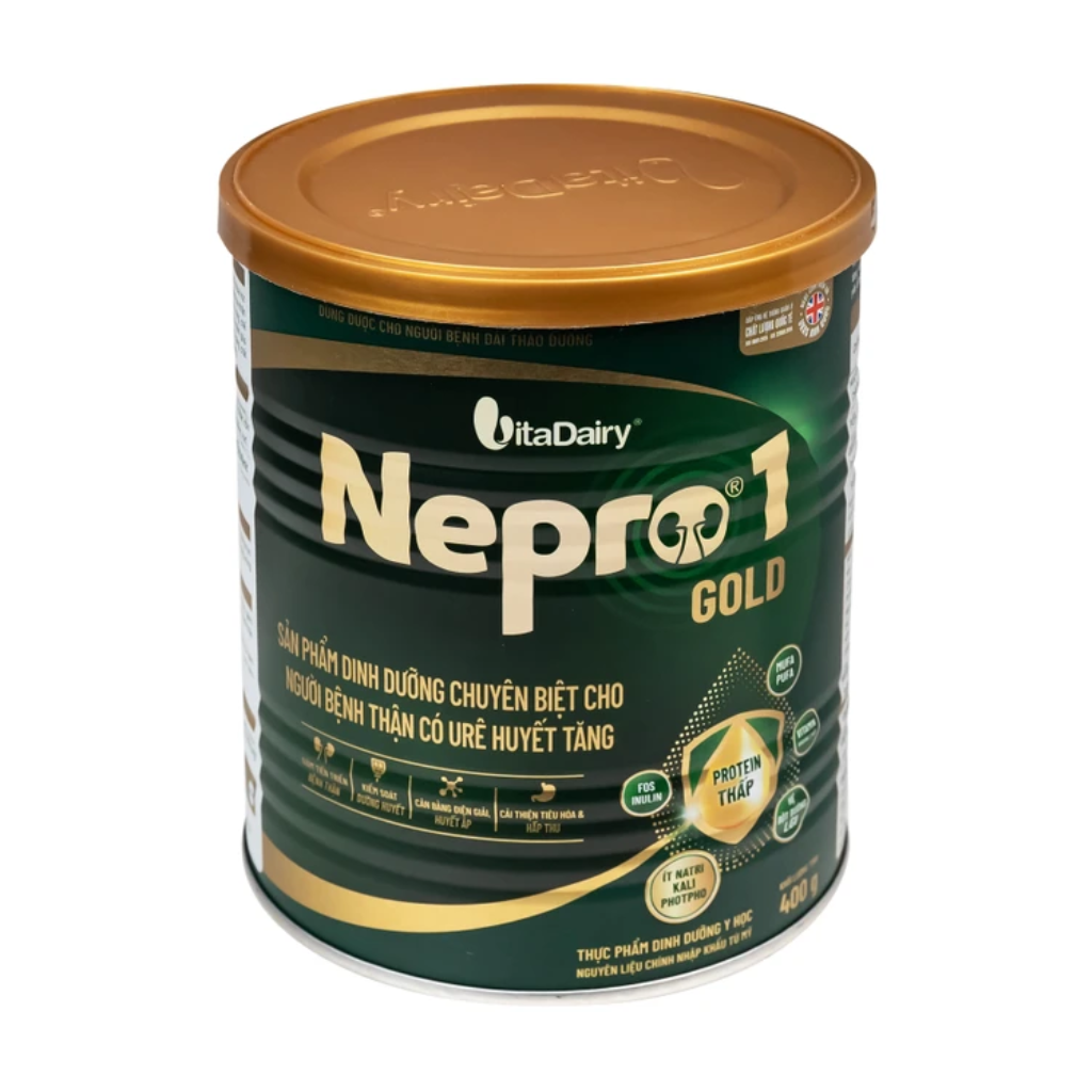 Sữa Hỗ Trợ Thận Có Ure Nepro 1 Gold (Hộp 400g)