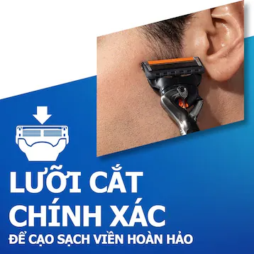 Dao Cạo Râu Gillette Proglide 5 (1 Cán + 1 Lưỡi + 1 Nắp)