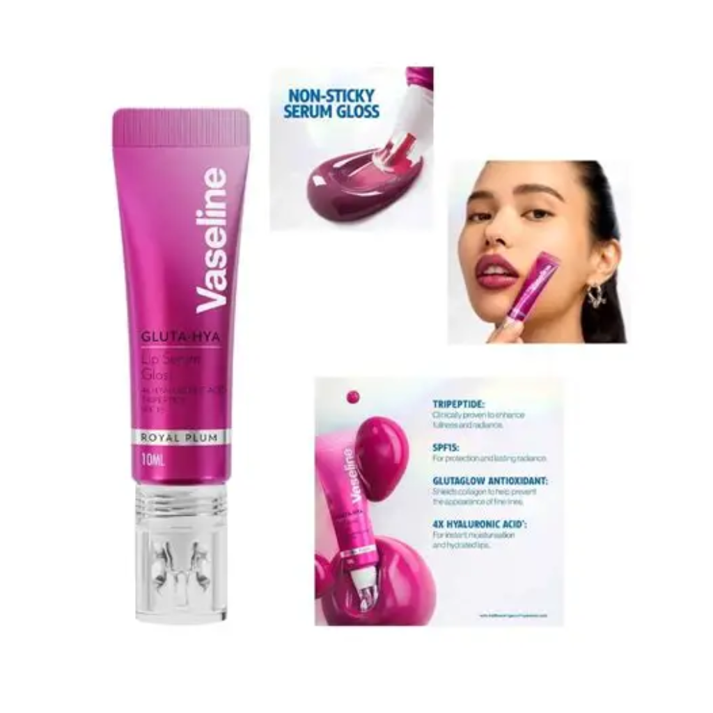 Son Serum Vaseline Gluta-hya Tím 10ml