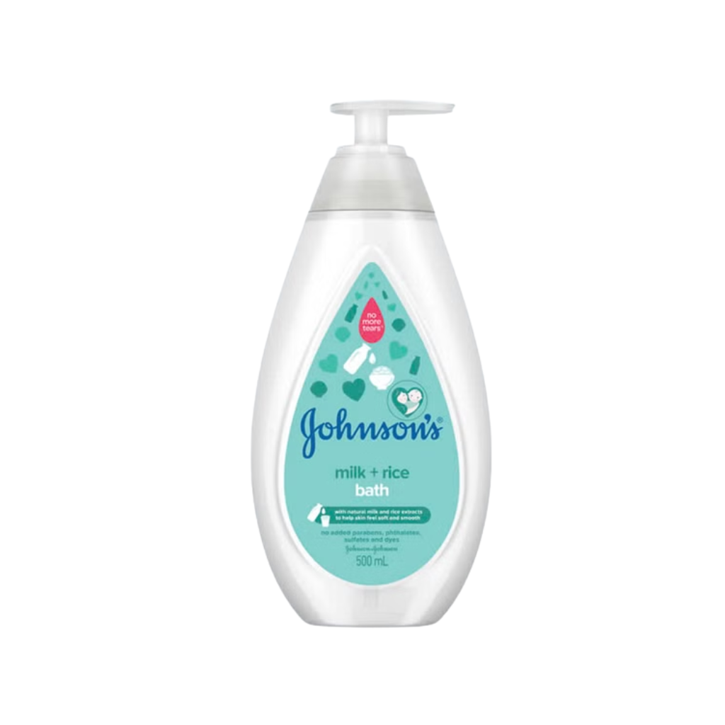 Sữa tắm chứa sữa và gạo cho bé Johnson Baby