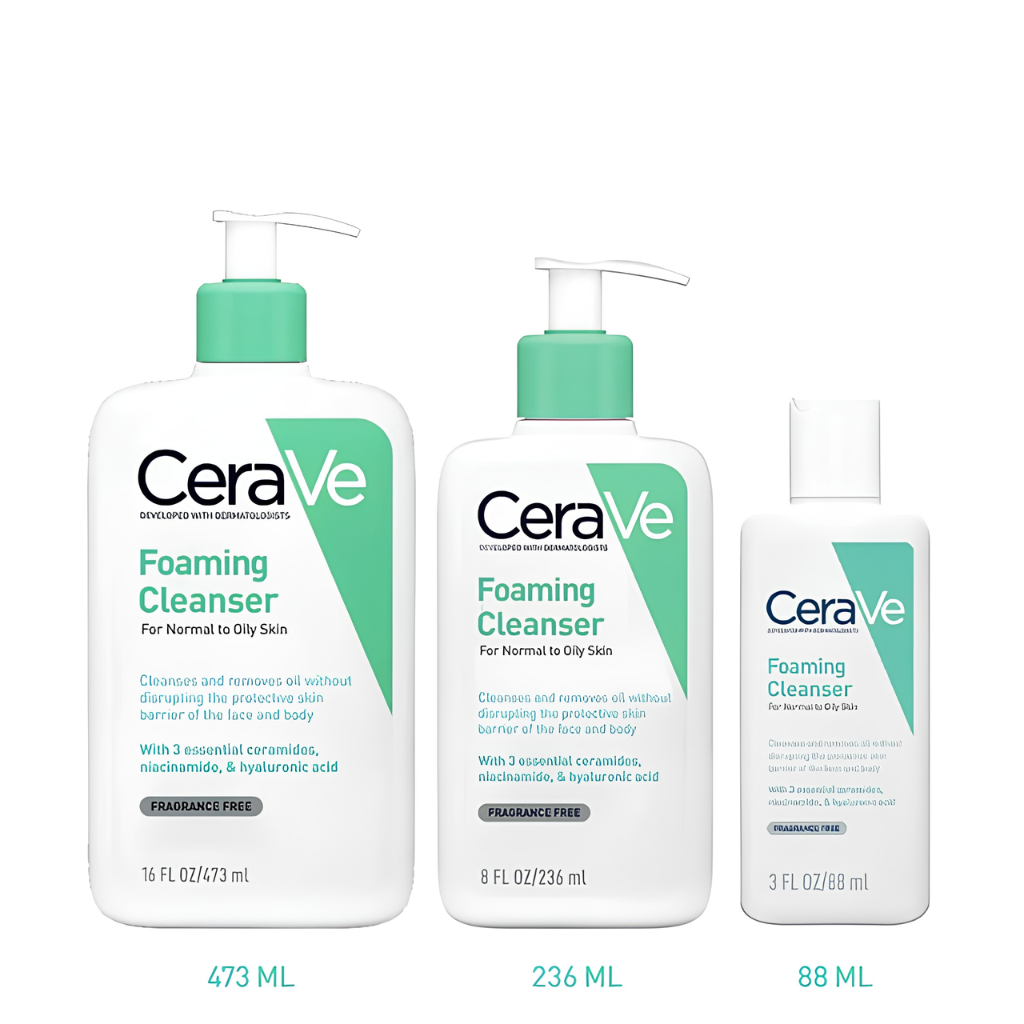 Sữa rửa mặt dành cho da dầu Cerave Foaming Cleanser