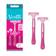 Dao Cạo Nữ Gillette Simply Venus Basic 3 Lưỡi (Vỉ 2 Cây)