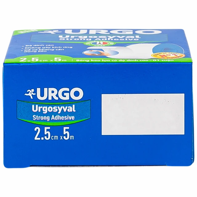  Băng Keo Lụa Urgosyval 2.5cm x 5m (Strong adhesive tape)