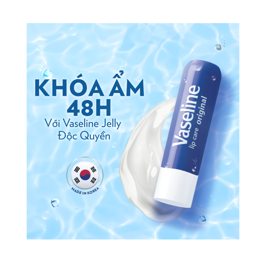 Son Dưỡng Môi Mềm Mịn Vaseline Lip Care Stick 4.8g