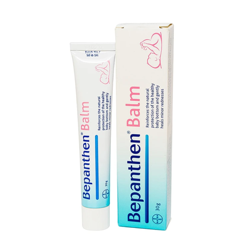 Kem Bôi Chống Hăm Tã Bepanthen Balm Bayer Dưỡng Ẩm, Giảm Kích Ứng (Tuýp 30g)