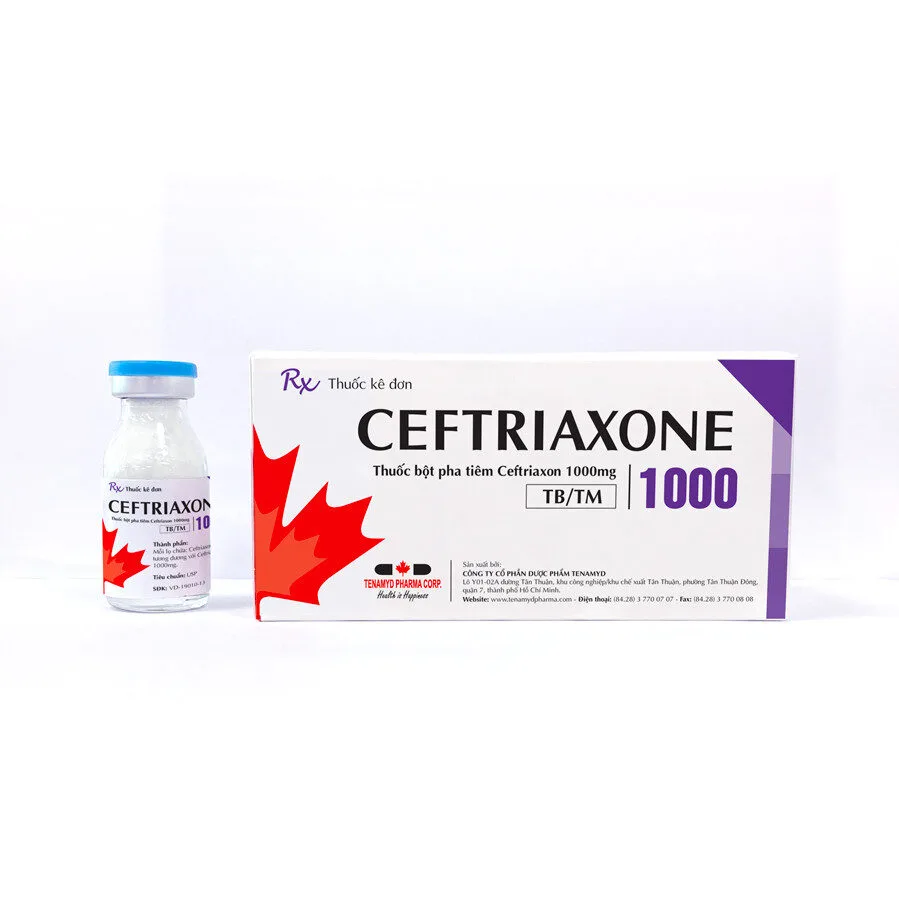 Ceftriaxone 1000