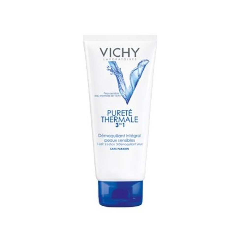 Sữa Rửa Mặt Ba Tác Dụng Cho Da Nhạy Cảm Vichy Pureté Thermale 3 In 1 Step Cleanser