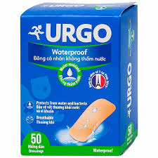 Băng Cá Nhân Không Thấm Nước Urgo Waterproof (50 Miếng)