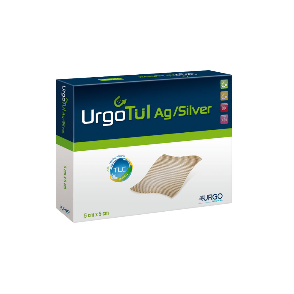 Urgotul Ag/Silver  - Gạc lưới tẩm muối bạc