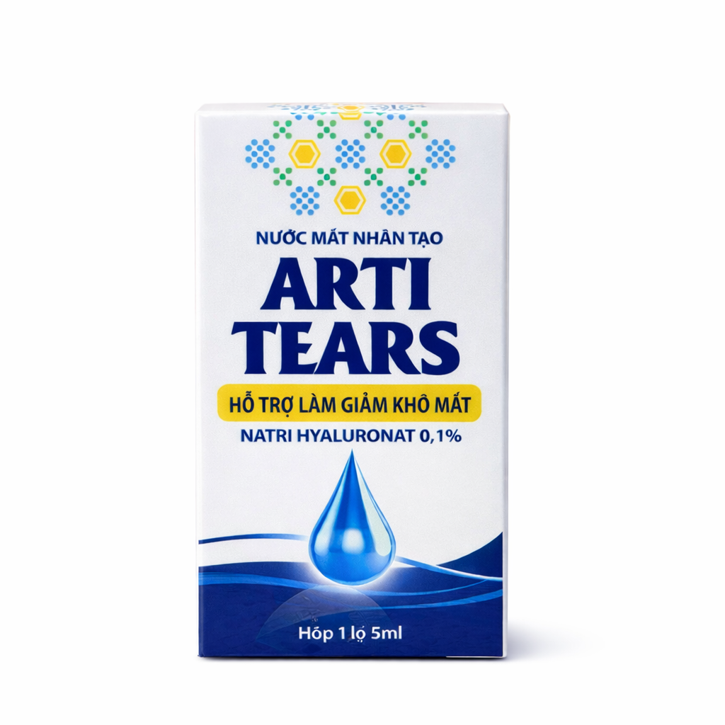 Nước Nhỏ Mắt Arti Tears (Hộp 1 lọ x 5ml)