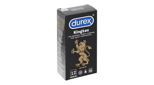 Bao Cao Su Durex Kingtex Size 49mm (Hộp 12 Bao)
