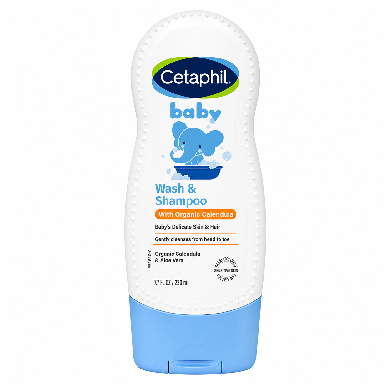 Sữa tắm gội toàn thân Cetaphil Baby Wash & Shampoo With Organic Calendula (Chai 230ml)