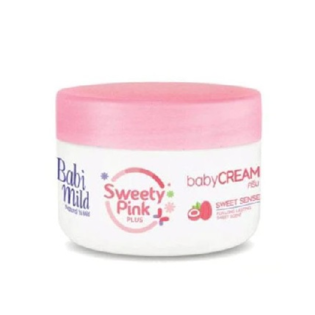 Kem Dưỡng Da Trẻ Em Babi Mild Sweety Pink Baby Cream 50g
