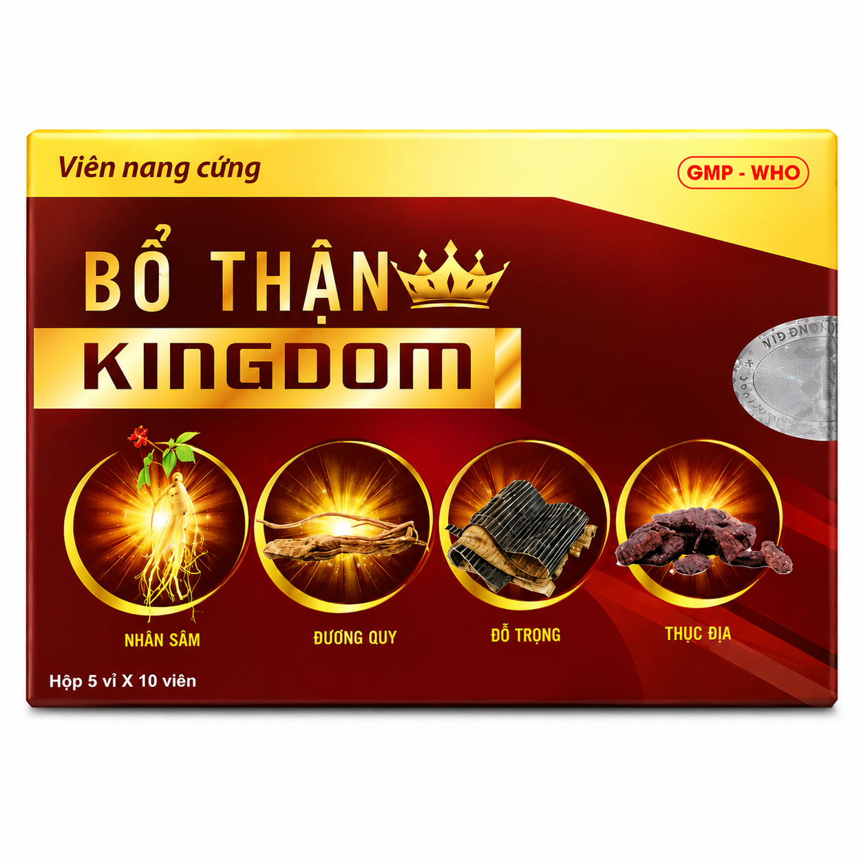 Bổ Thận Kingdom (Hộp 5 vỉ x 10 viên)