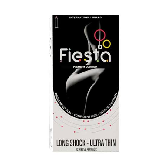 Bao Cao Su Fiesta Long Shock Ultrathin (Hộp 12 Cái)