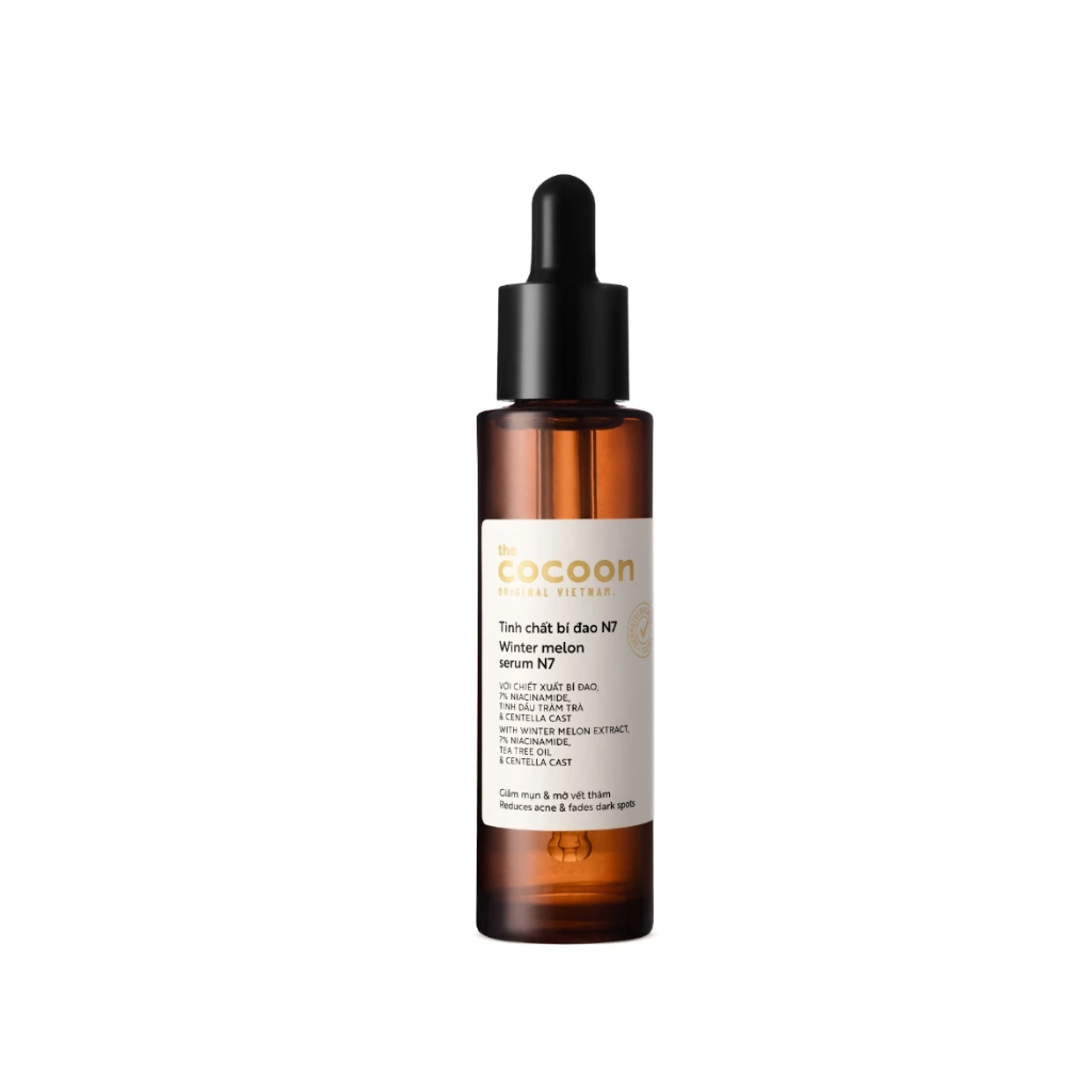Tinh chất bí đao (serum) 7% Niacinamide (N7) sạch mụn chuyên sâu & mờ vết thâm Cocoon 70ml
