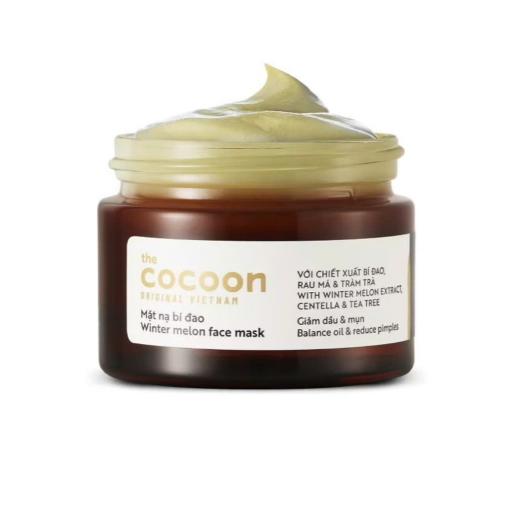 Mặt nạ bí đao Cocoon giảm dầu & mụn 30ml