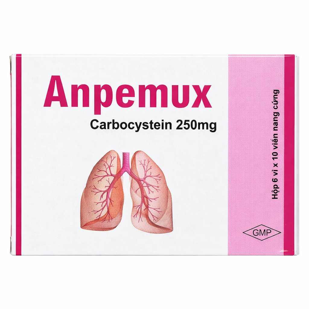 Anpemux (Hộp 6 vỉ x 10 viên)