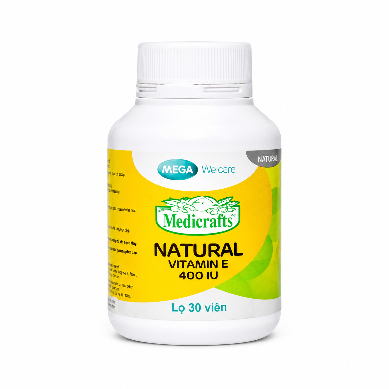 Viên Uống Mgwc Natural Vitamin E 400 IU (Hộp 30 Viên)