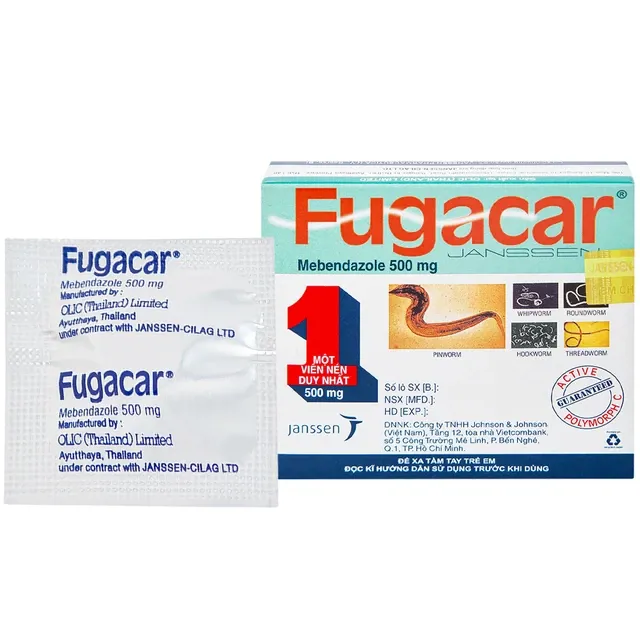Fugacar (Choco) 500mg Tab. B/1