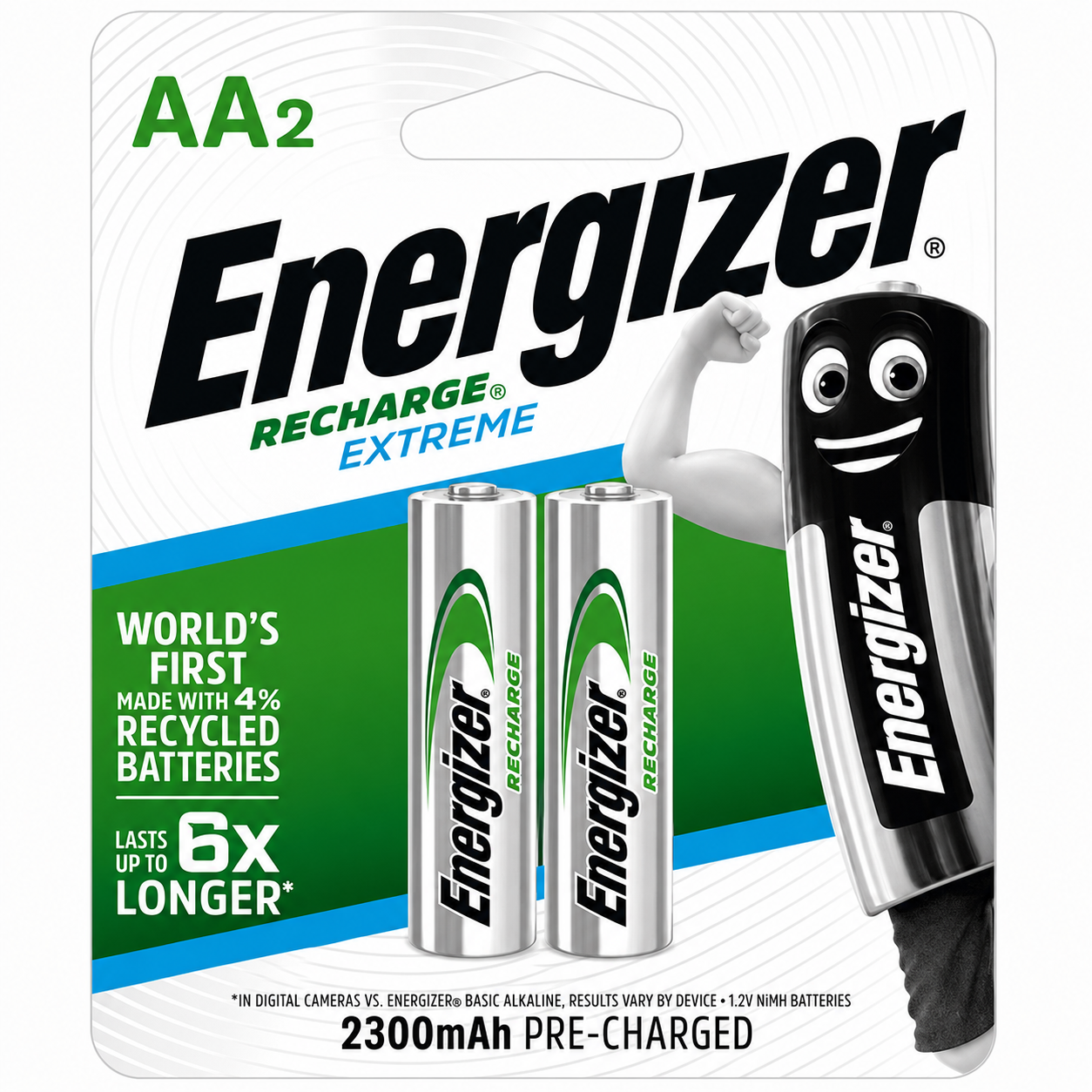 Pin Sạc Energizer 2300mah AA