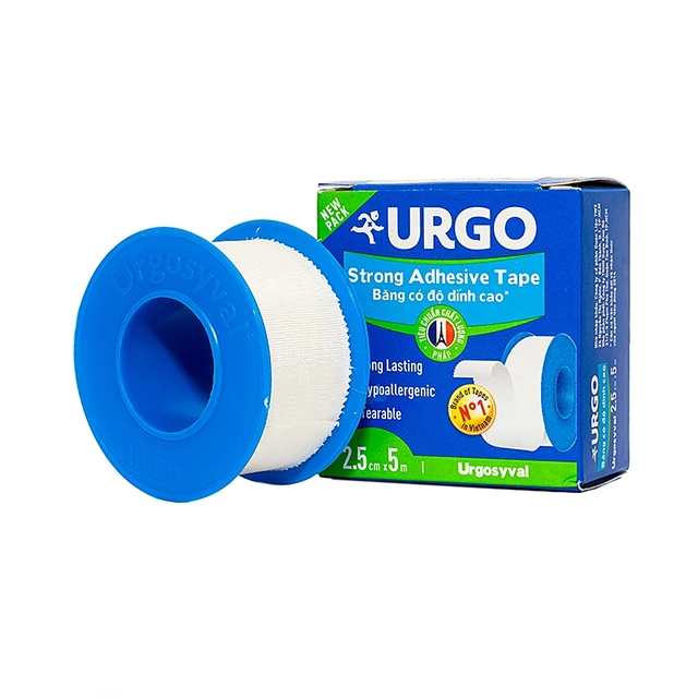  Băng Keo Lụa Urgosyval 2.5cm x 5m (Strong adhesive tape)