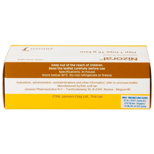 Nizoral Cream 15g B/1