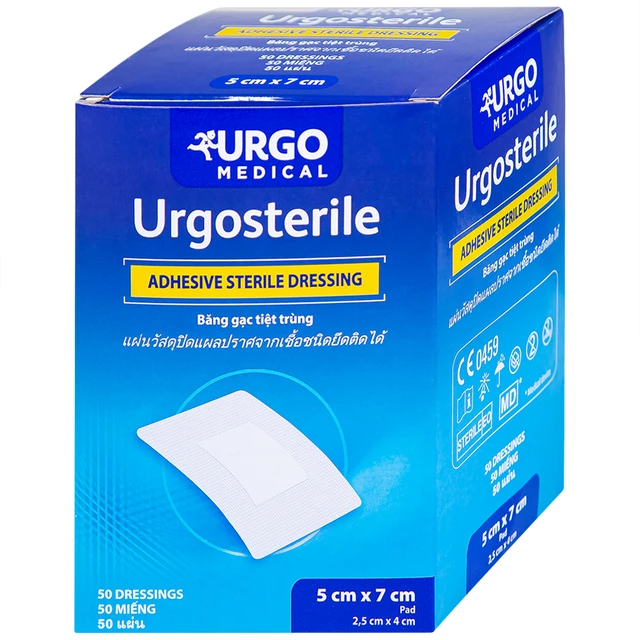  Băng Gạc Tiệt Trùng (Urgosterile 5cm x 7cm) 