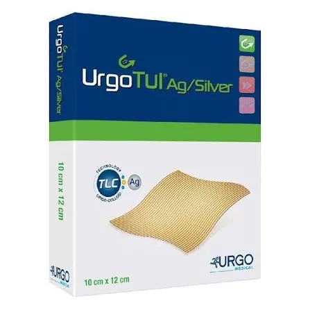 Urgotul Ag/Silver  - Gạc lưới tẩm muối bạc