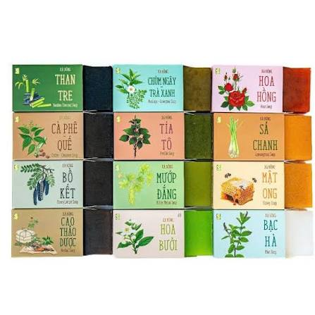 Xà Bông Sinh Dược Xà Phòng Tắm Chiết Xuất Từ Thảo Mộc Thiên Nhiên Dùng Để Tắm, Rửa Tay, Gội Đầu