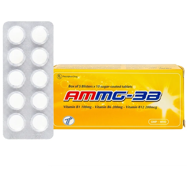 Ammg-3B Trường Thọ (Hộp 5 vỉ x 10 viên)