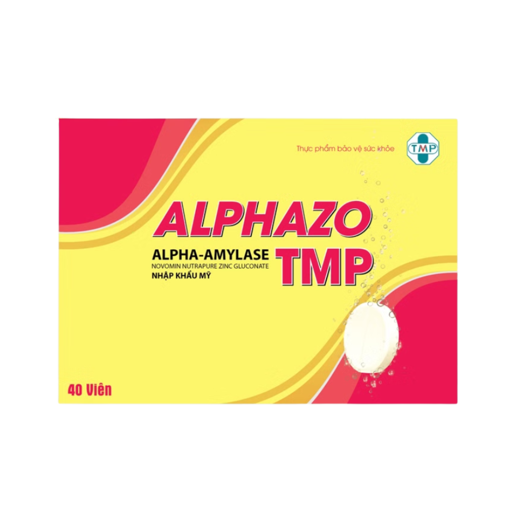 Thực phẩm bảo vệ sức khỏe Alphazo Thiên Minh Phúc (Hộp 4 tuýp x 10 viên)