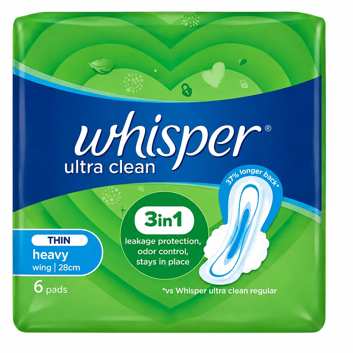 Băng Vệ Sinh Whisper Mỏng 18 Miếng